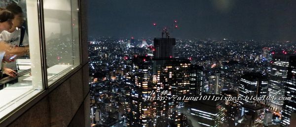 東京都廳：無料!!!     ..東京都廳展望室夜景
