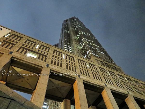 東京都廳：無料!!!     ..東京都廳展望室夜景