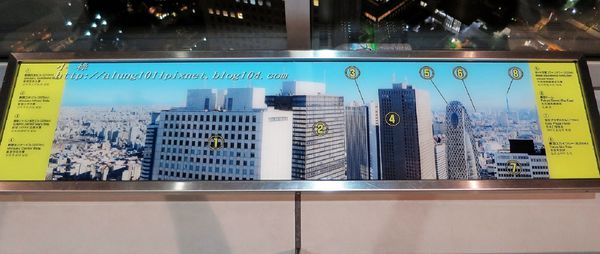 東京都廳：無料!!!     ..東京都廳展望室夜景