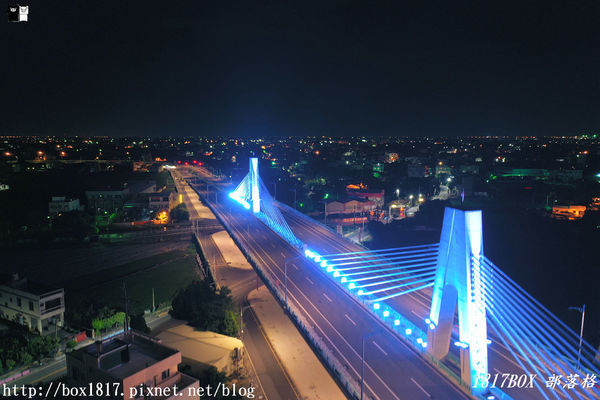 【彰化。永靖】空拍。南彰化新地標。高鐵星光大橋。全國首座鑽石型式雙塔脊背橋