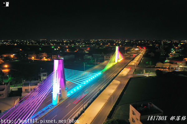 【彰化。永靖】空拍。南彰化新地標。高鐵星光大橋。全國首座鑽石型式雙塔脊背橋