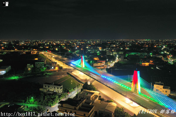 【彰化。永靖】空拍。南彰化新地標。高鐵星光大橋。全國首座鑽石型式雙塔脊背橋
