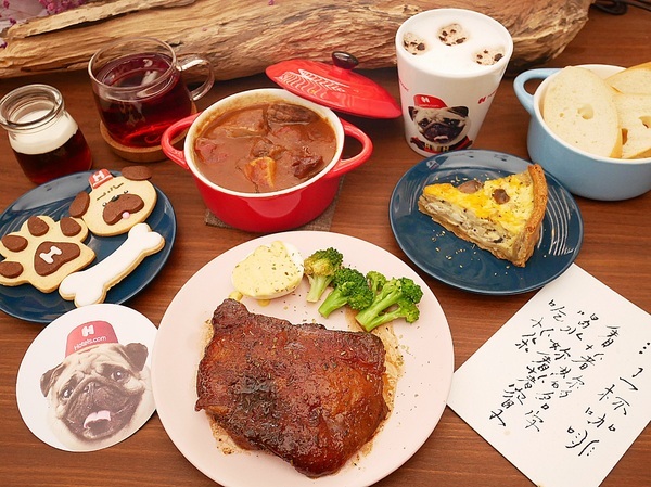 O.L.O CAFE:O.L.O CAFE-松山下午茶、輕食咖啡 Hotels.com聯名台北東旅 打造Bellpug主題咖啡館 讓萌萌的Bellpug陪你一整天