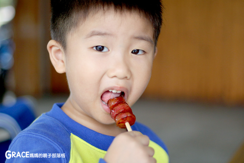 北部親子景點宜蘭-橫山頭休閒農業區-舊名蓮成觀光休閒農場-新名內城生態園區-大自然教室-DIY芋泥球-戶外野炊-網抓七彩魚-grace媽媽 (40).jpg