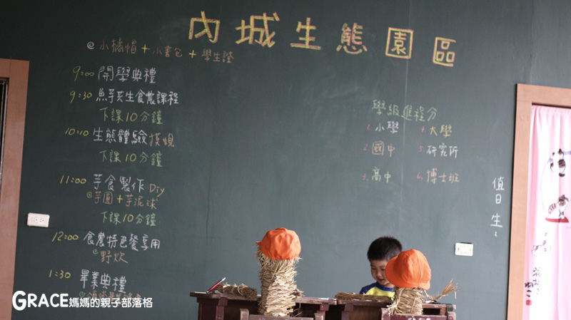 北部親子景點宜蘭-橫山頭休閒農業區-舊名蓮成觀光休閒農場-新名內城生態園區-大自然教室-DIY芋泥球-戶外野炊-網抓七彩魚-grace媽媽 (24).jpg