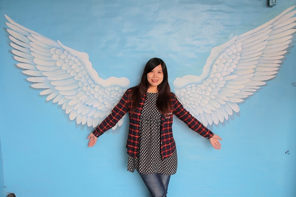 8518購: 【彰化線西景點】8518購~不可思議的吸盤工廠,天使翅膀美拍,新藍晒圖打卡景點