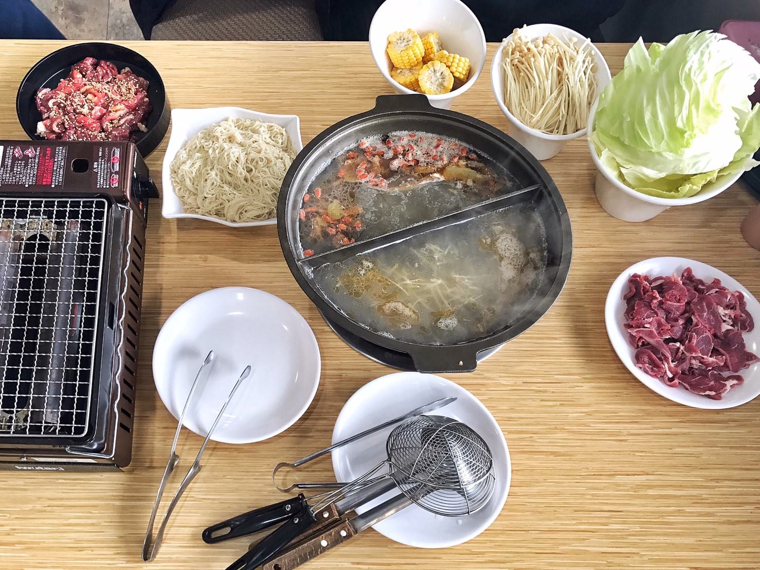 【美食】彰化溪湖─阿清羊肉爐─獨特的自助燒烤─溫體羊