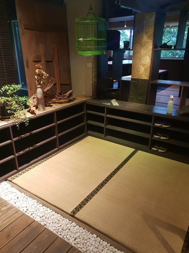 【新北.中和】山間倉房蔬食無菜單料理$1380。塌塌米日式氛圍素食懷石料理