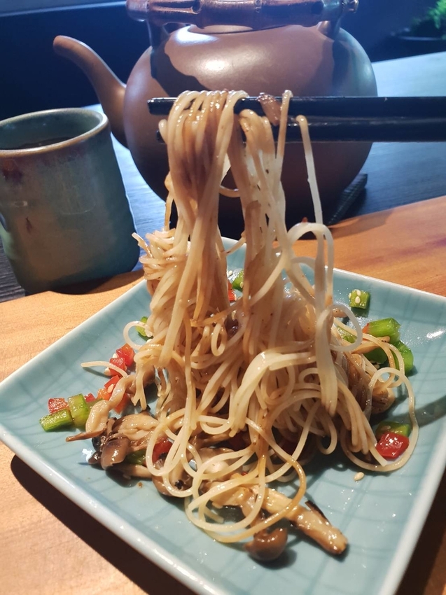 【新北.中和】山間倉房蔬食無菜單料理$1380。塌塌米日式氛圍素食懷石料理