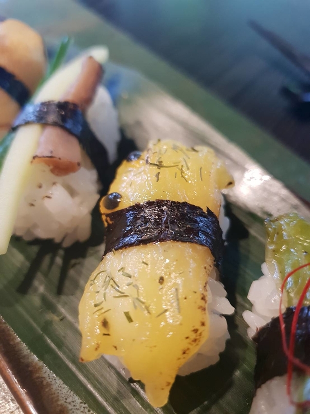 【新北.中和】山間倉房蔬食無菜單料理$1380。塌塌米日式氛圍素食懷石料理