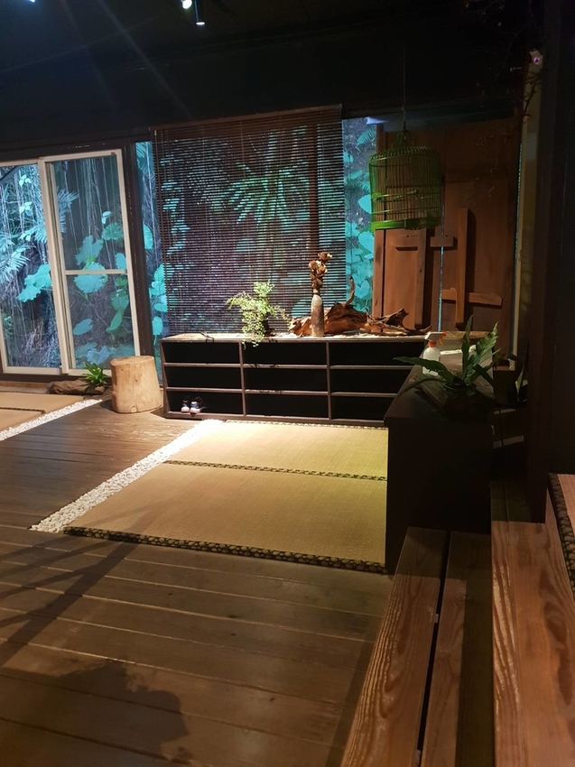 【新北.中和】山間倉房蔬食無菜單料理$1380。塌塌米日式氛圍素食懷石料理