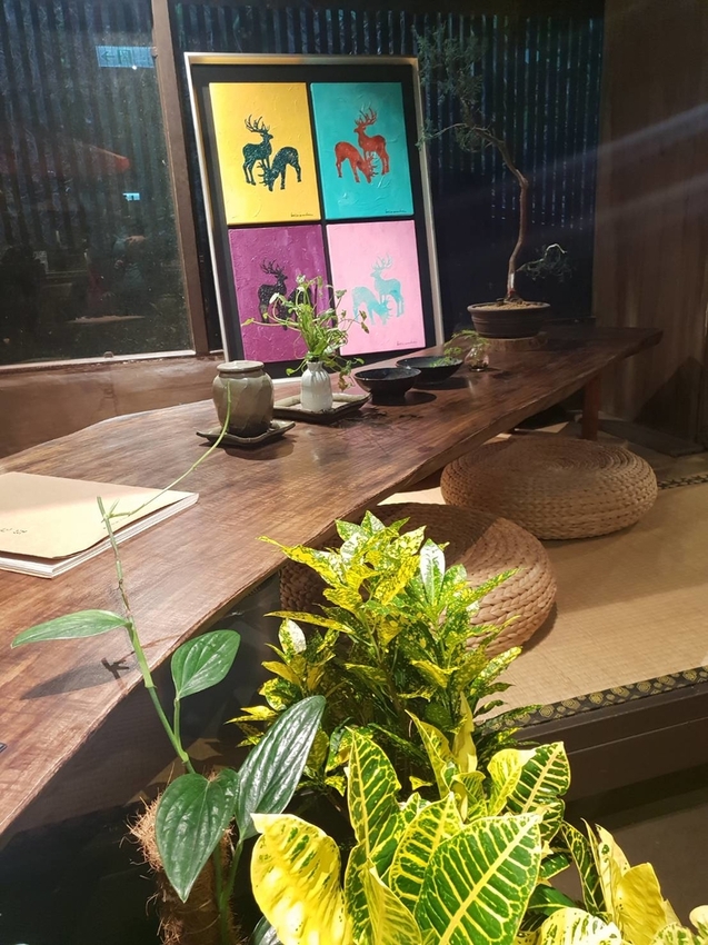 【新北.中和】山間倉房蔬食無菜單料理$1380。塌塌米日式氛圍素食懷石料理