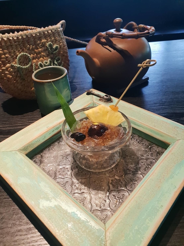 【新北.中和】山間倉房蔬食無菜單料理$1380。塌塌米日式氛圍素食懷石料理