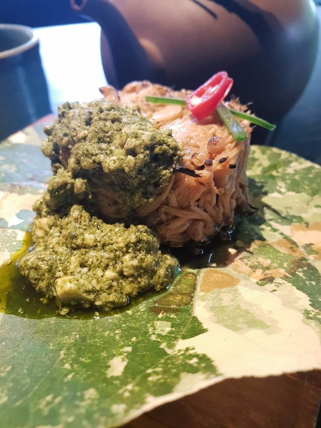 【新北.中和】山間倉房蔬食無菜單料理$1380。塌塌米日式氛圍素食懷石料理