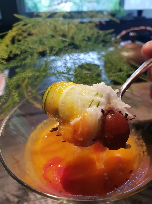 【新北.中和】山間倉房蔬食無菜單料理$1380。塌塌米日式氛圍素食懷石料理