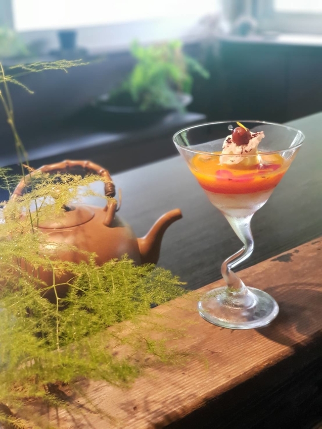 【新北.中和】山間倉房蔬食無菜單料理$1380。塌塌米日式氛圍素食懷石料理