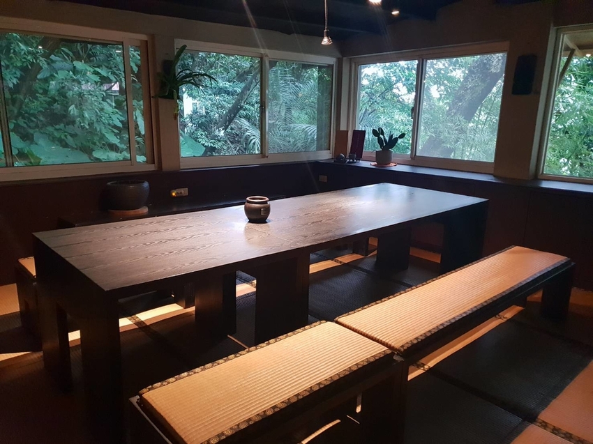 【新北.中和】山間倉房蔬食無菜單料理$1380。塌塌米日式氛圍素食懷石料理