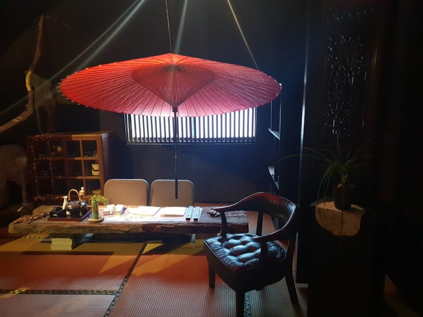 【新北.中和】山間倉房蔬食無菜單料理$1380。塌塌米日式氛圍素食懷石料理