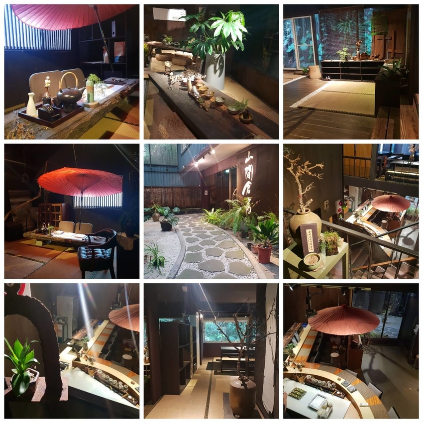 【新北.中和】山間倉房蔬食無菜單料理$1380。塌塌米日式氛圍素食懷石料理