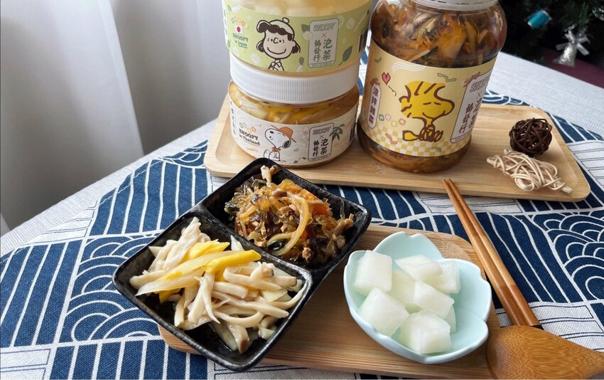 史努比聯名小菜超療癒！不只看起來可愛，吃起來也讓人透心涼，讓你夏天食欲大開。