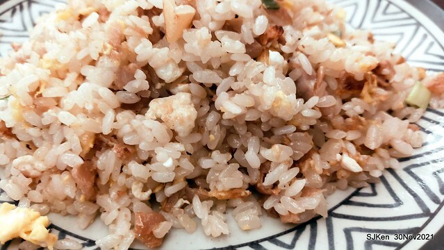 珍品九如湖州粽專賣店(Fried rice, shrimp noodle & wonton), Taipei, Taiwan, SJKen, Nov 30, 2021.