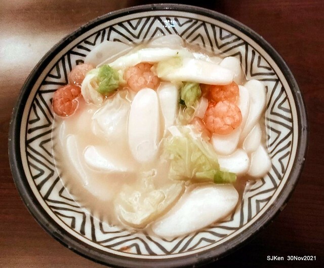 珍品九如湖州粽專賣店(Fried rice, shrimp noodle & wonton), Taipei, Taiwan, SJKen, Nov 30, 2021.