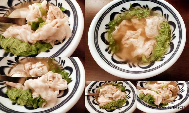 珍品九如湖州粽專賣店(Fried rice, shrimp noodle & wonton), Taipei, Taiwan, SJKen, Nov 30, 2021.