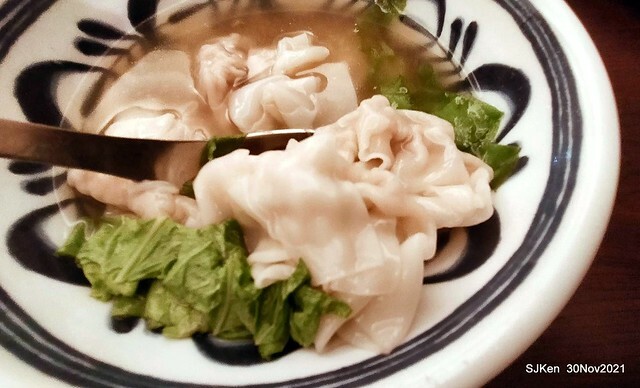 珍品九如湖州粽專賣店(Fried rice, shrimp noodle & wonton), Taipei, Taiwan, SJKen, Nov 30, 2021.