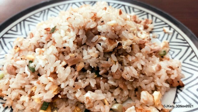 珍品九如湖州粽專賣店(Fried rice, shrimp noodle & wonton), Taipei, Taiwan, SJKen, Nov 30, 2021.