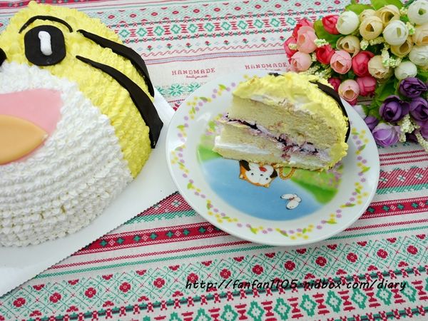 【烘焙教室】Yumi手作烘焙 巧虎造型蛋糕DIY 初學者也能輕易上手喔! (32).JPG