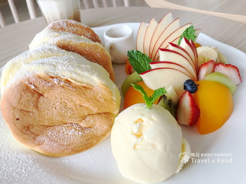 【食】桃園◆翻轉甜點～厚鬆餅吃出甜點新高度！ @魚兒 x 牽手明太子的「視」界旅行