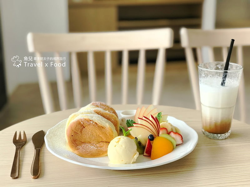 【食】桃園◆翻轉甜點～厚鬆餅吃出甜點新高度！ @魚兒 x 牽手明太子的「視」界旅行
