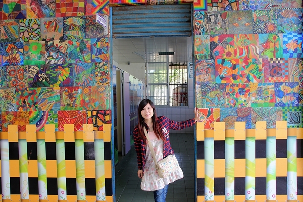 靜修國小：【彰化員林景點】靜修國民小學~靜修鐵道文化園區，3D立體火車彩繪