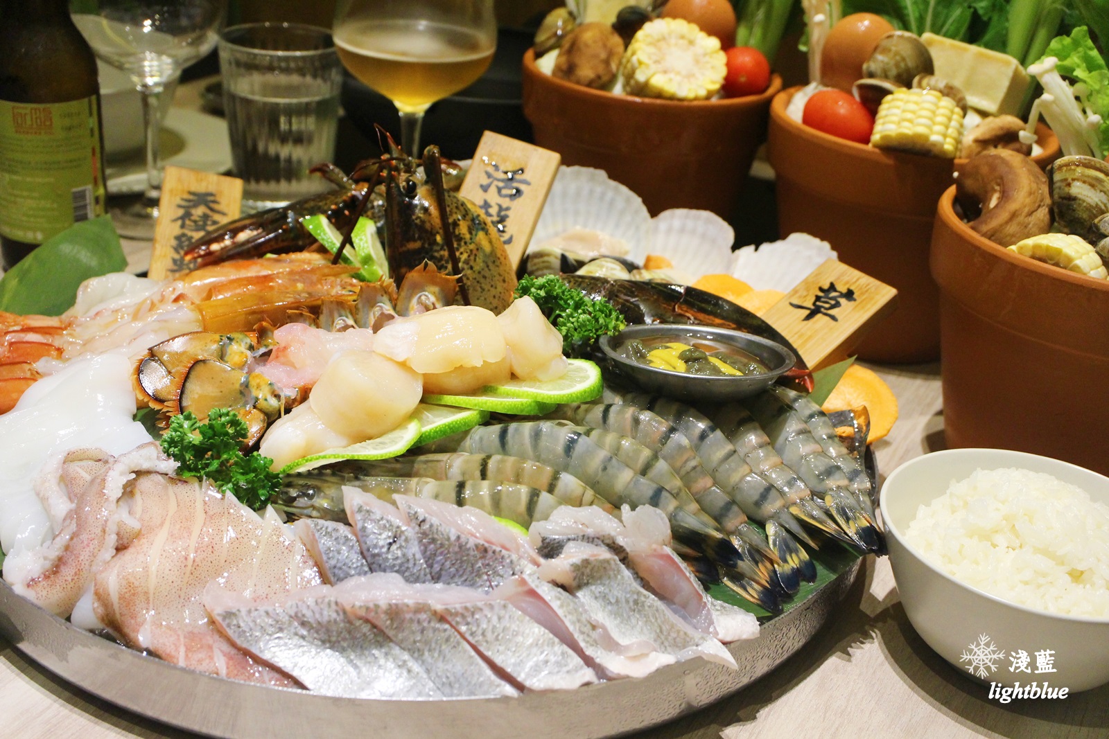 [ 南京復興站．八德路美食 ] 淺藍 × 農場餐桌鍋物料理～近東區微風百貨，費時費工的雞精湯火鍋