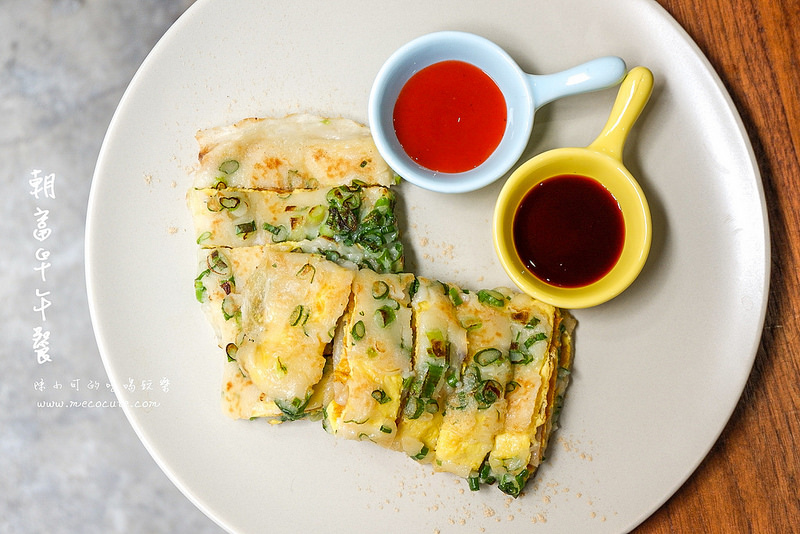 朝富早午餐,爆燒肉黃金溏心蛋吐司,中山朝富早午餐地址 @陳小可的吃喝玩樂
