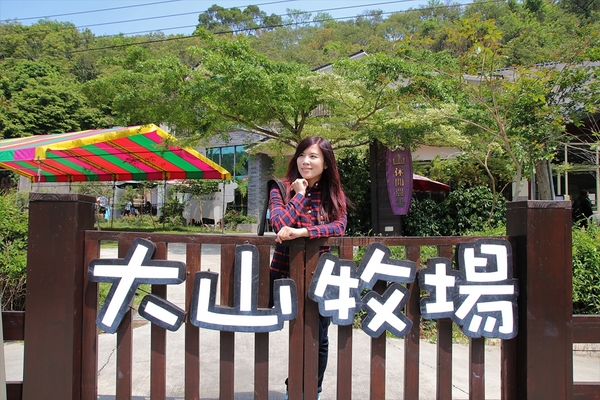 大山休閒牧場：【彰化花壇景點】大山休閒牧場~享用美味鮮乳製品，坐大山小火車，季節限定油桐花，親子遊好去處