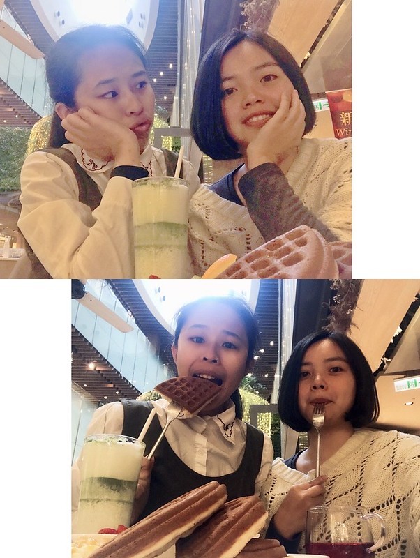 Moi cafe。台北車站。捷運京站。甜點下午茶鬆餅推薦。丹麥波緹。讓人驚豔的創意甜點，多層滋味真是回味