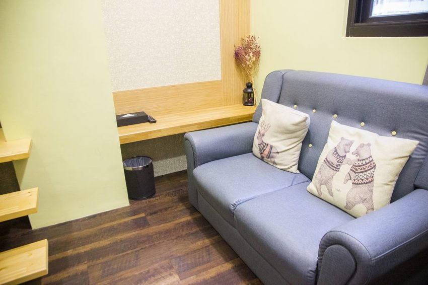 【台中住宿】逢甲夜市住宿／隱和旅INNK HOTEL～閣樓房型x自助式廚房x超大客廳，貼心無距離感的服務