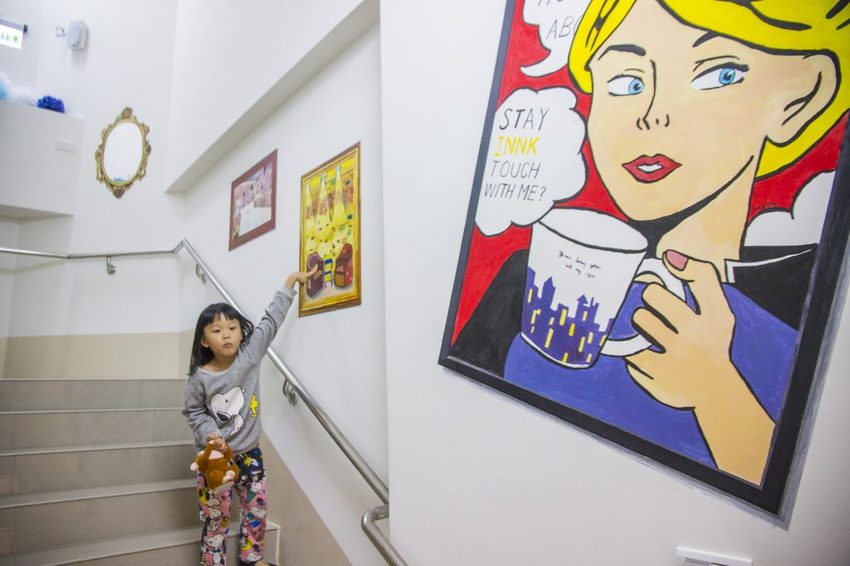 【台中住宿】逢甲夜市住宿／隱和旅INNK HOTEL～閣樓房型x自助式廚房x超大客廳，貼心無距離感的服務