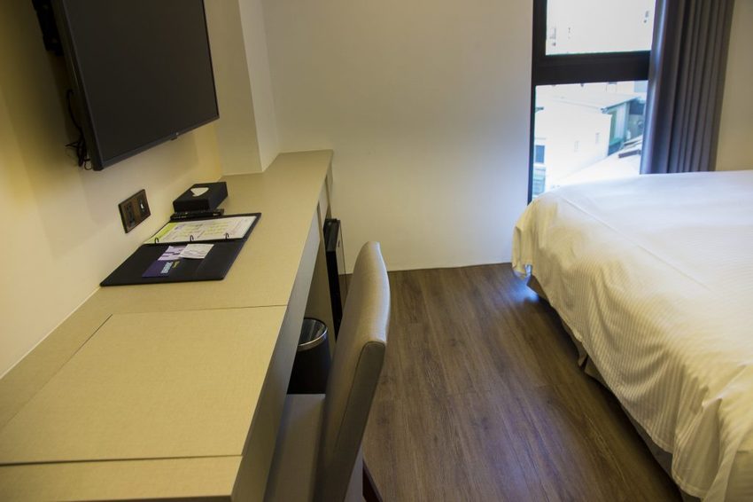 【台中住宿】逢甲夜市住宿／隱和旅INNK HOTEL～閣樓房型x自助式廚房x超大客廳，貼心無距離感的服務