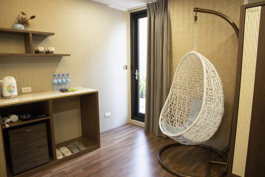 【台中住宿】逢甲夜市住宿／隱和旅INNK HOTEL～閣樓房型x自助式廚房x超大客廳，貼心無距離感的服務