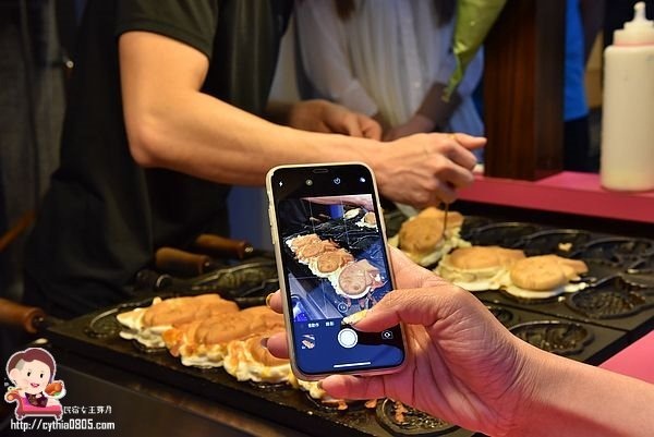 桃園中壢美食-天鯛魚燒-可愛肥鯉魚很熱門，爆漿起司跟招牌花生強強滾啊，好多人來排隊 @民宿女王芽月-美食.旅遊.全台趴趴走