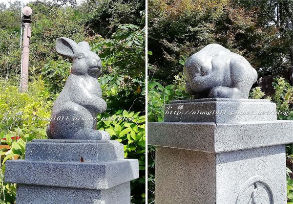 河口湖天上山公園：河口湖天上山公園 / 咔奇咔奇山兔子&狸貓的傳說 / 貍子茶屋好吃又好玩!!