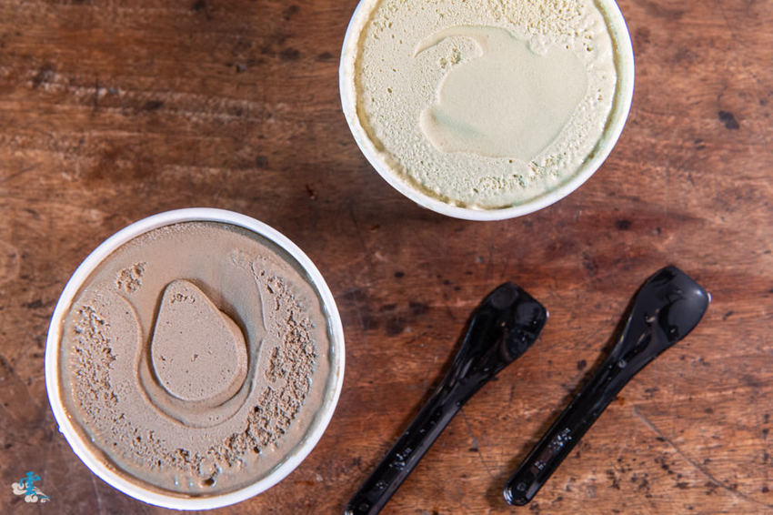 坪林美食》滴滴香 DI DI SHIANG - 清爽飄香的茶油麵線 紮實綿密的茶香冰淇淋 坪林百年老店 - 時空幻境 凌雲江海清