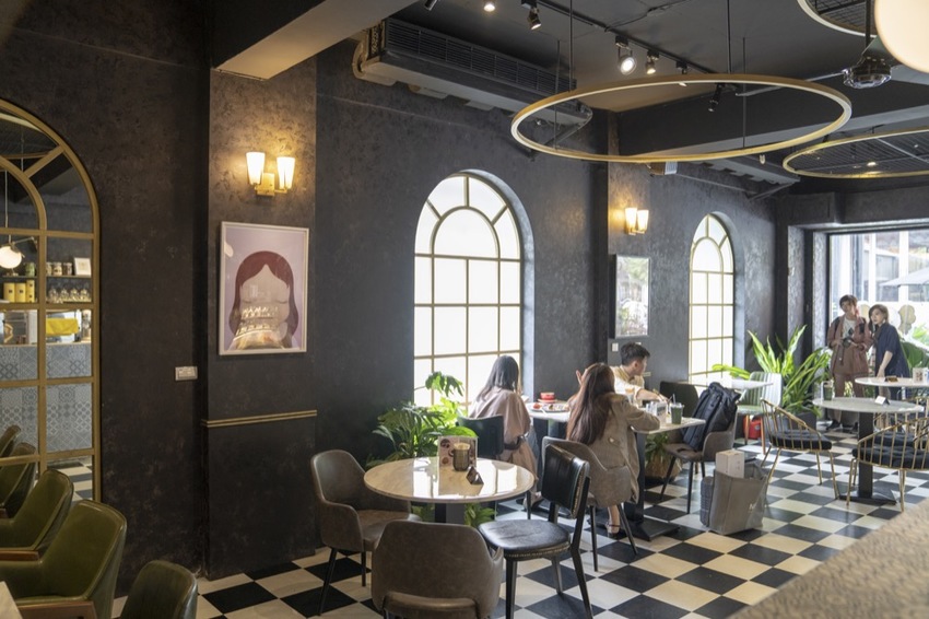 桃園甜點 NOIR coffee&bistro｜晶蘋果上市，連小紅帽吃下去以後都活了起來～ · 算命的說我很愛吃