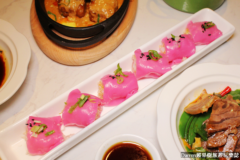 『台北美食』唐點小聚(含菜單)/香港人氣餐廳來台點心好拍好吃前菜中菜更是必點/台北IG打卡美食餐廳/捷運忠孝敦化站美食 - Darren蘋果樹旅遊玩樂誌