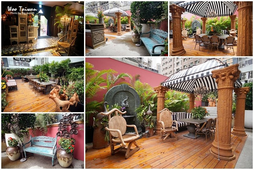 【台中美食】Woo Taiwan米平方店‧來自清邁的華麗宮廷風泰式料理、下午茶,好拍又好吃!