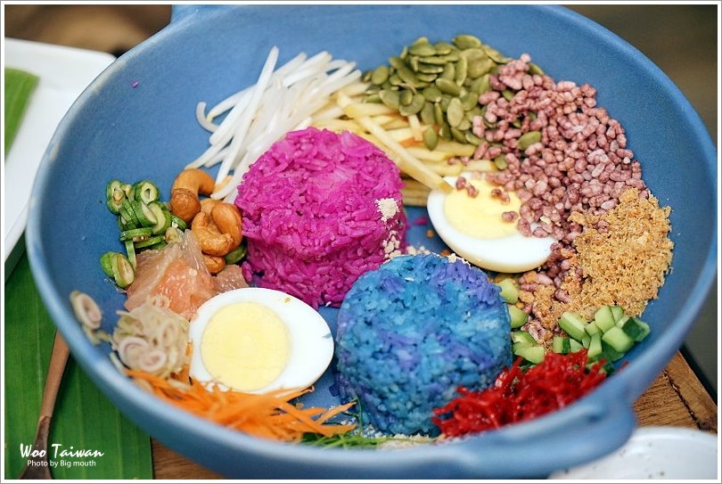 【台中美食】Woo Taiwan米平方店‧來自清邁的華麗宮廷風泰式料理、下午茶,好拍又好吃!