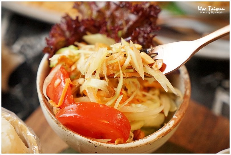 【台中美食】Woo Taiwan米平方店‧來自清邁的華麗宮廷風泰式料理、下午茶,好拍又好吃!