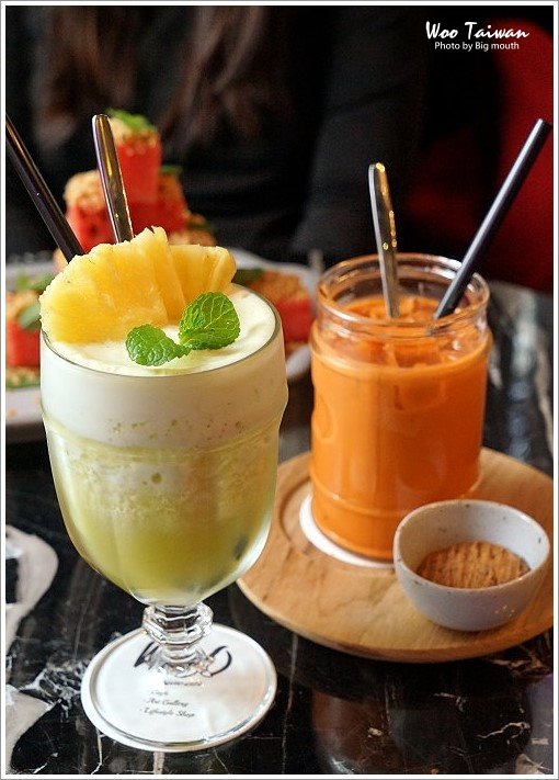 【台中美食】Woo Taiwan米平方店‧來自清邁的華麗宮廷風泰式料理、下午茶,好拍又好吃!